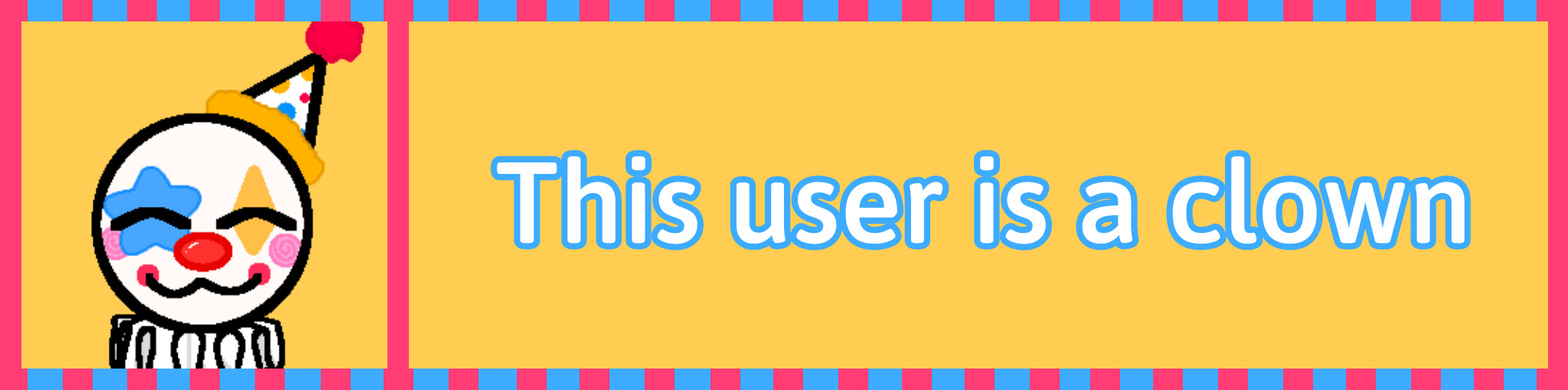 this user is a clown